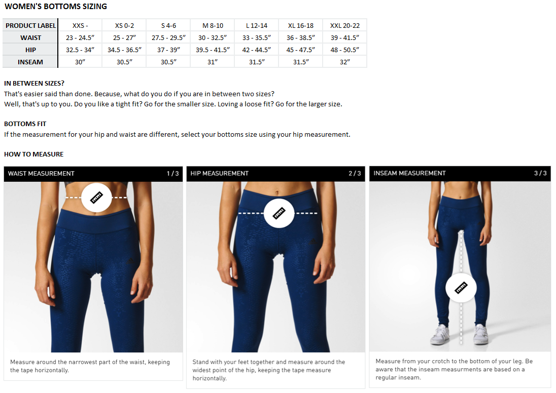 Få kontrol Trofast I udlandet Adidas Originals Size Guide