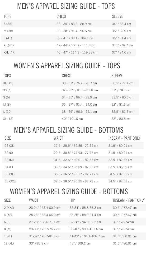 Giro Size Guide