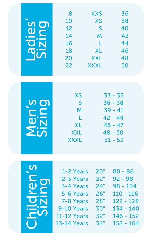 Target Dry Size Guide