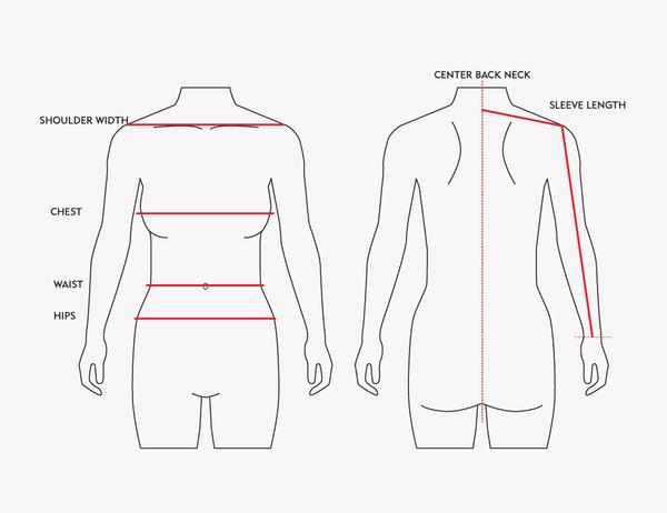 Svelte Size Guide